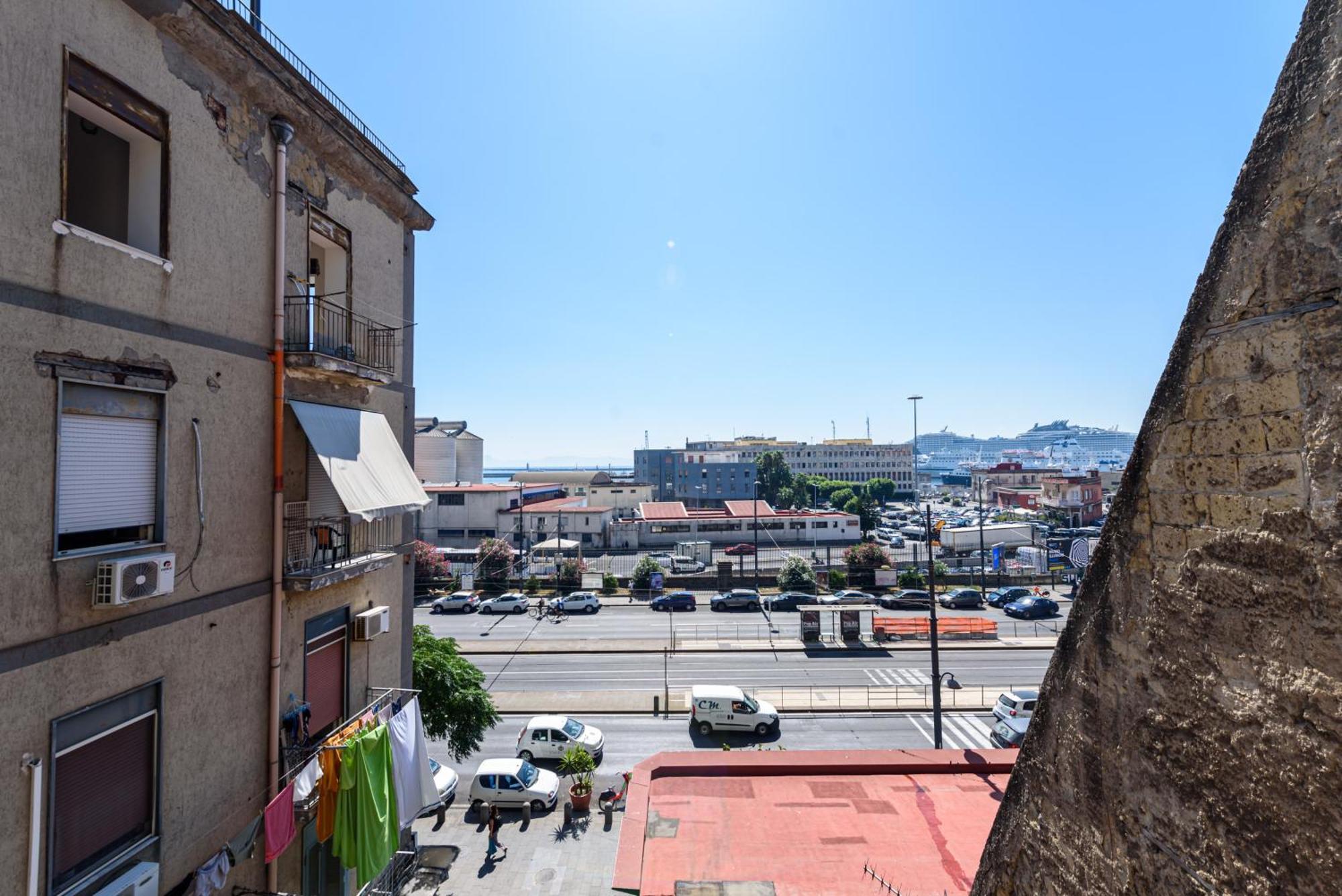 Apartmán La Terrazzina Sul Porto Neapol Exteriér fotografie