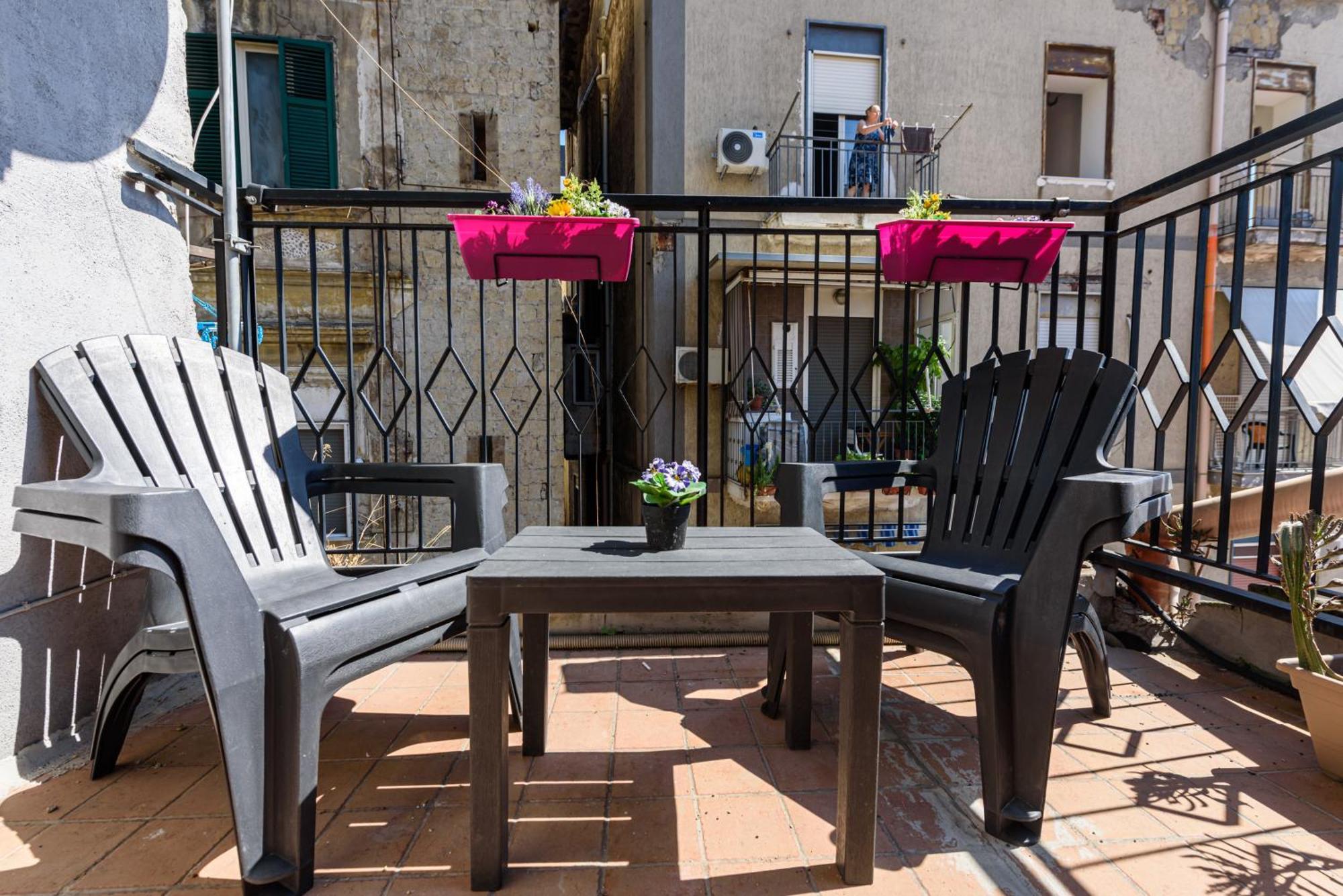 Apartmán La Terrazzina Sul Porto Neapol Exteriér fotografie